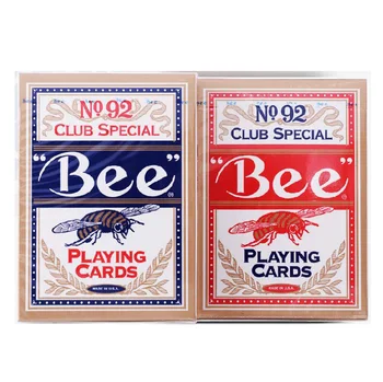 100% Нови NO.92 BEE карти за игра Magic Категория покер карти за професионален магьосник