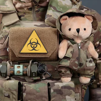Армейски фенове чанта жилетка дрехи висящи аксесоар тактически мечка лов обучение тактики аксесоари Преносим подвижен камуфлаж мечка