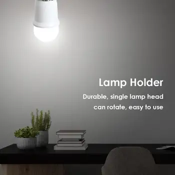 Класически дом 65mm E27 лампа титуляр регулируема ротационен конвертор LED крушка ресторант кухня конвертор гнездо база