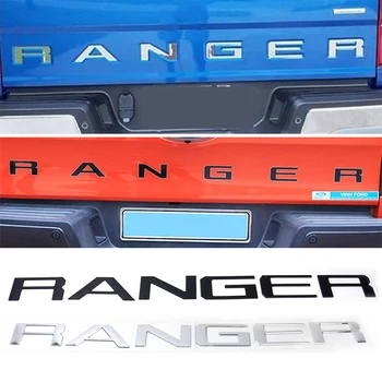 ABS багажник 3D лого на превозното средство Заден багажник опашка стикер за Ford Ranger T6 емблема писмо аксесоари задна задна врата стикер Decal
