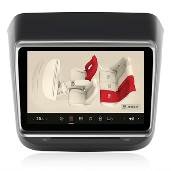 7.2In Model3 Y Заден дисплей за забавление и климатроник, Andriod екран за Tesla Model 3 / Y Carplay Video Seat Adjust
