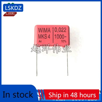 20-100PCS WIMA MKS4 1000V223 1000V0.022UF аудио полипропилен метализиран полиестерен филмов кондензатор