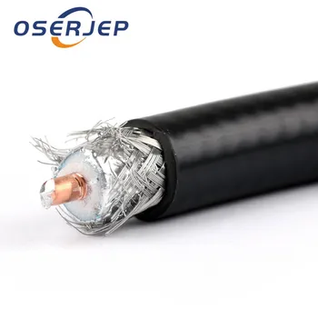  50-7 RG8 / KSR400 RF коаксиален кабелен конектор коаксиален екраниран Pigtail 1m 5m 10m 30m Най-продаван кабел за проводници