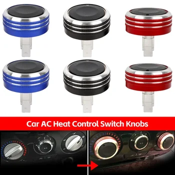 2PCS Копче за климатизация на автомобил за Kia Rio K2 KX Cross AC копчета за контрол на топлината за Hyundai Solaris 2017 2018 2019 2020 2021