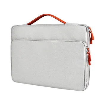  лаптоп ръкав чанта случай удароустойчив капак водоустойчив чанта куфарче за всички 13 14 15 инчов лаптоп чанти, сив