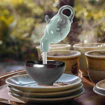1 Комплект реколта плаващ чайник фонтан украшение невидима вода течаща настолна орнамент