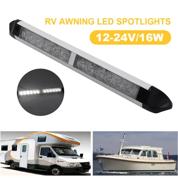 12-24V ремарке външна лампа 6000K LED тента лампа IP67 водоустойчив открит веранда светлина каравана интериор светлина за кемпер RV лодка