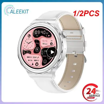 1/2PCS Call Smart Watch 2023 Безжично зареждане Часовници 390 * 390 Резолюция Дамски фитнес гривна Персонализирано лице на часовника