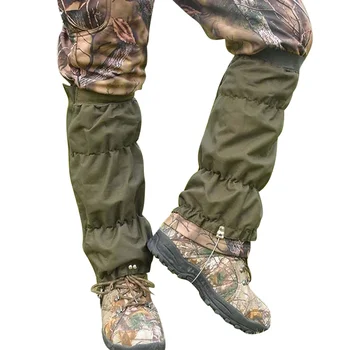 1Pairs Къмпинг туристически обувки Гети Защита от ухапване от змия Тактически гети за крака Високи гети за мъже и жени за ходене на открито