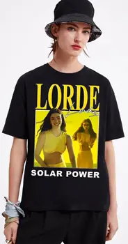 Lorde слънчева енергия унисекс тениска музика риза подарък слънчева енергия риза музика Merch подарък за настроението си пръстен премия унисекс качулка
