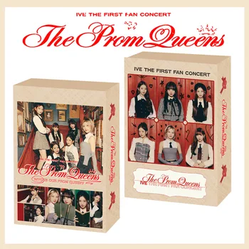 55Pcs/Set Kpop Idol Girl IVE Нов албум THE SOUND Lomo Cards Wonyoung Rei Photocard Poster Personal HD Card Collection Фенове Подаръци