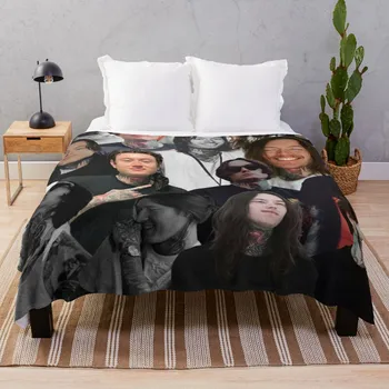noah sebastian фотоколаж Хвърли одеяло косплей аниме дизайнерски одеяла декоративни одеяла