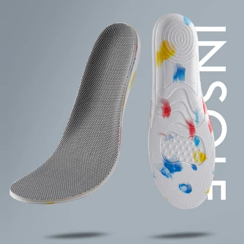 Creative печат спортни стелки за баскетбол тенис бягане ортопедични подложки за обувки мъже жени омекотяване вложки подложка