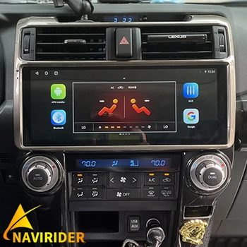 12.3 инчов 128G Android 13 GPS навигация Автоматично стерео за Toyota 4Runner 2009-2019 Двоен Din радио плейър DVD видео мултимедия