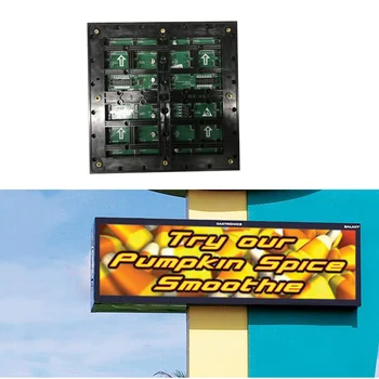 Добра цена P3 Led дисплей модул за външен движещ се знак Led открит 192x64 Dot матрица дисплей двустранен LED дисплей