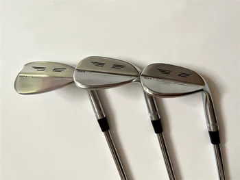 S9 клинове S9 голф клинове сребърен цвят голф клубове Loft 46/48/50/52/54/56/58/60/62/64 градуса S200 стоманен вал с капаци на главата