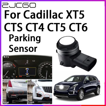 ZJCGO Комплект сензори за паркиране Система за обратна радарна монитор за кола Parktronic Backlight за Cadillac XT5 CTS CT4 CT5 CT6