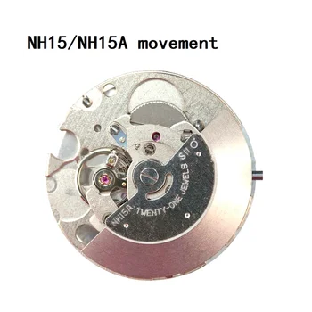 NH15A/NH15 часовник движение еднокалендарен три-пинов високопрецизен автоматичен механичен часовник за смяна на движението