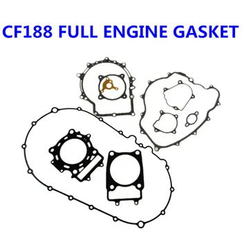 CF188 Пълен комплект уплътнения на двигателя за CF MOTO 500CC ATV UTV части X5 U5 CF188 двигател