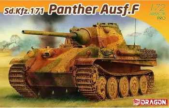 DRAGON 7647 1/72 Мащаб немски Sd.Kfz.171 Panther Ausf.F Комплект модели