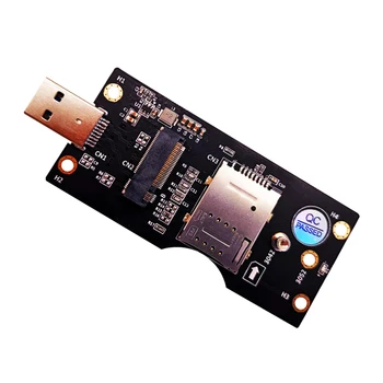 NGFF M.2 към USB 3.0 адаптер конвертор карта със SIM 8pin слот за карта за 3G / 4G / 5G