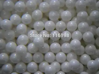 10pcs 4.0 mm ZrO2 керамични топки Циркониеви топки, използвани в лагери / помпа / линеен плъзгач / valvs топки