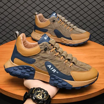Мъжки модни обувки 2023 Нови обувки за бягане Висококачествени мъжки маратонки Външни ежедневни обувки Мъж Удобни дишащи ежедневни обувки