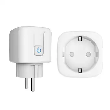Поддържан от Alexa и асистент Eu Power Plug Гласов контрол Cozylife Wifi Socket таймер Smart Home Remote Socket 16a