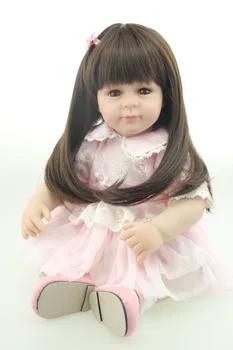 NPK 50cm меки силиконови преродени кукли бебе реалистична кукла преродена Boneca BeBes преродени кукли прекрасни подаръци играчки