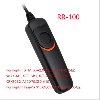 1 бр. RR-100 Дистанционен превключвател за Fujifilm За fuji X-T3 X-T30 GFX 50R 50S XT3 XT30 XT2 камера RR100 Контролен кабел за освобождаване на затвора