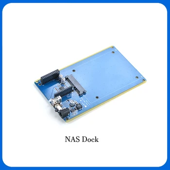 Единичен диск 2.5 мрежов сървър за съхранение NAS DIY божество, гигабитова мрежа BT / PT Изтеглете всички алуминиеви метали за NanoPi NEO / NEO2