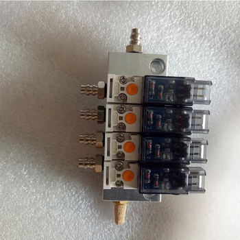 10mm миниатюрен електромагнитен контролен клапан, интегрирана група електромагнитни клапани, вакуумен изпускателен клапан, група клапани за плетачни машини