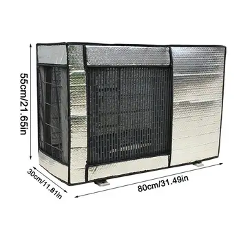 Външен капак на климатика AC външна машина водоустойчив протектор капак енергоспестяващ климатик защитни консумативи