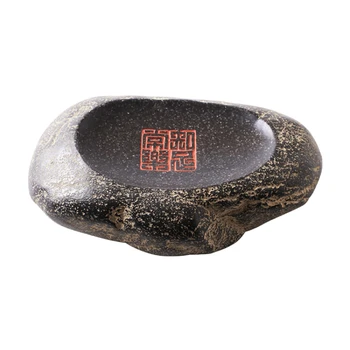 Имитиране на каменна сапунена кутия Аксесоари за баня Личност Сапунена чиния Декорация с форма на камъче Декорация на дома