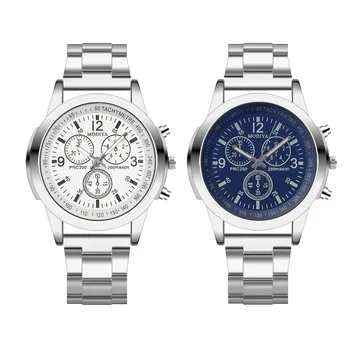 Реколта мъжки часовник луксозен неръждаема стомана спорт кварц ръчни часовници час китката аналогов часовник случайни бизнес часовник цифров