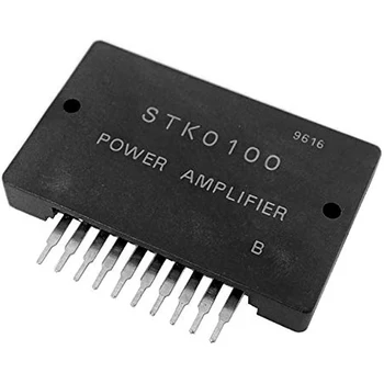 1Pcs STK0100 Интегрална схема стерео усилвател на мощност IC модул дебел филм