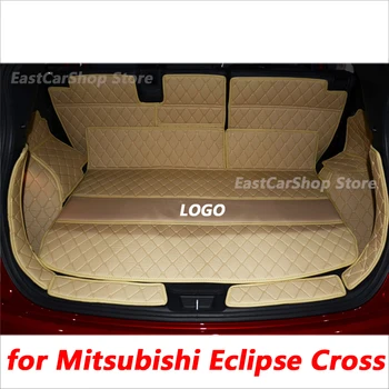 За Mitsubishi Eclipse Cross 2018 2019 2020 2021 Кола Всички Cover Задна багажник Мат Товарен багажник Liner Тава Водоустойчив багаж за багаж