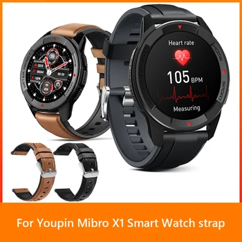 22mm каишка за часовник за Xiaomi Youpin Mibro Watch X1 Регулируема водоустойчива спортна гривна Watch Wrist Band