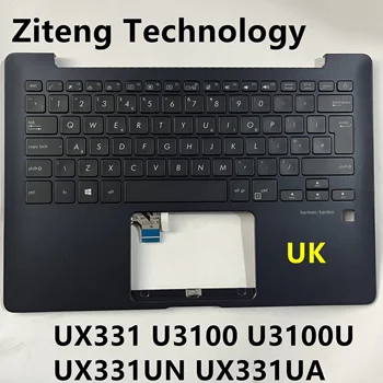 UK подсветка лаптоп клавиатура C капак за Asus ZenBook U3100 U3100U UX331U UX331UN UX331UA UX331 Великобритания оформление