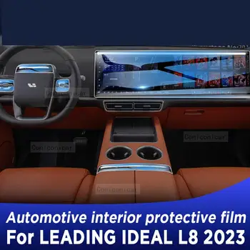 За LEADING IDEAL L8 2023 Табло на таблото на скоростната кутия Навигация Автомобилен интериор Защитен филм TPU Прозрачен Anti-Scratch