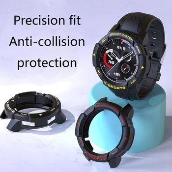 1 PC Анти-надраскване TPU часовник капак случай протектор броня рамка черупка за HONOR GS Pro часовник случай смарт часовник аксесоари нов