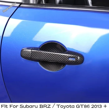 Дръжка за врата на автомобилна кола Декорация за декорация Подстригване Аксесоари от въглеродни влакна Екстериор За Subaru BRZ / Toyota GT86 2013 - 2021