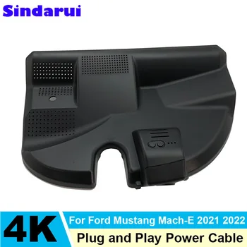 4K HD 2160P Plug and Play WIFi автомобилен DVR видеорекордер за Ford Mustang Mach-E Mach E Mache 2021 2022 2023 Ляв волан
