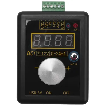  Handheld аналогов DC ±12V, 0-24mA генератор на сигнали за ток на напрежение с калибратор на симулатор на акумулаторна батерия