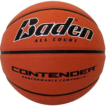 Baden Contender Junior Size 5 Composite Basketball, Brown, 27.5 инча
