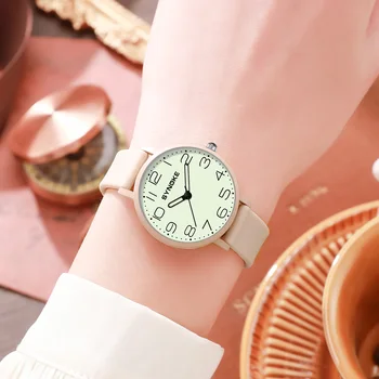 Часовници за жени Метален калъф Светлинен циферблат SYNOKE Топ марка водоустойчив дамски часовник женски ръчен часовник Montre Femme Relogio