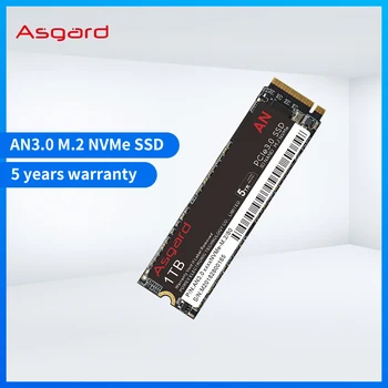 Asgard ssd nvme me AN3.0 512G1TB M.2 NVMe SSD PCIe3.0X4 Вътрешен твърдотелен диск m.2 nvme 2280 3300MB/s за лаптоп Desktop
