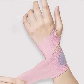 Тънки ремъци за китката Сухожилна обвивка Защитна дишаща спортна подкрепа Мека неплъзгаща се предпазителка за китката Жени