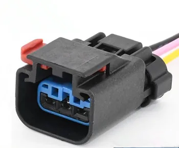 3 Pin/Way сензор за налягане на маслото Plug конектор с 15cm кабел за Cummins