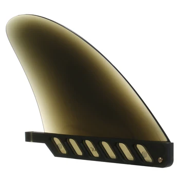 Surfboard TPU Fin 4.6 инча / 3 инчов мек център перка за надуваеми гребло борда сърф лонгборд части